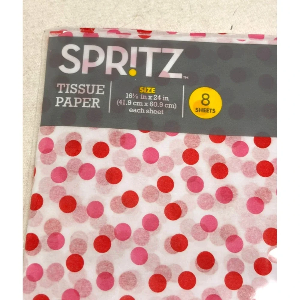 Lot of Vintage New Gift Wrap Tissue Paper Packs Hallmark  Artfaire Mixed